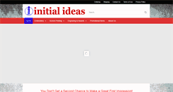 Desktop Screenshot of initialideasinc.com